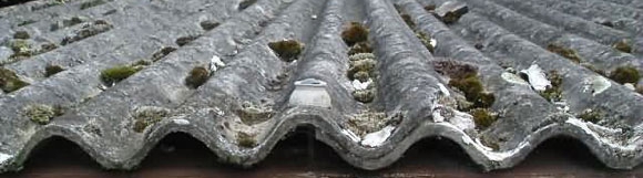 Asbest in Dachplatten